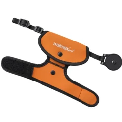 Walimex pro Handschlaufe orange Kamera - Neopren für DSLR und Systemkamera mit 1/4 Zoll Gewinde, Zwei-Punkt Befestigung, für Links und Rechtshänder