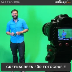 Walimex pro Hintergrundkarton 2,60x10m grün chroma