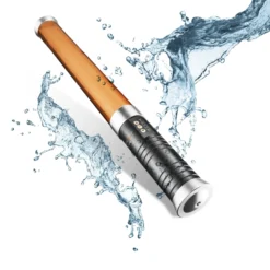 Walimex pro Ice Sword 300 Plus LED Stableuchte, Leuchtstab mit variabler Farbtemperatur, Videoleuchte mit Fernbedienung, Studiolicht für Freihandnutzung oder Stativ