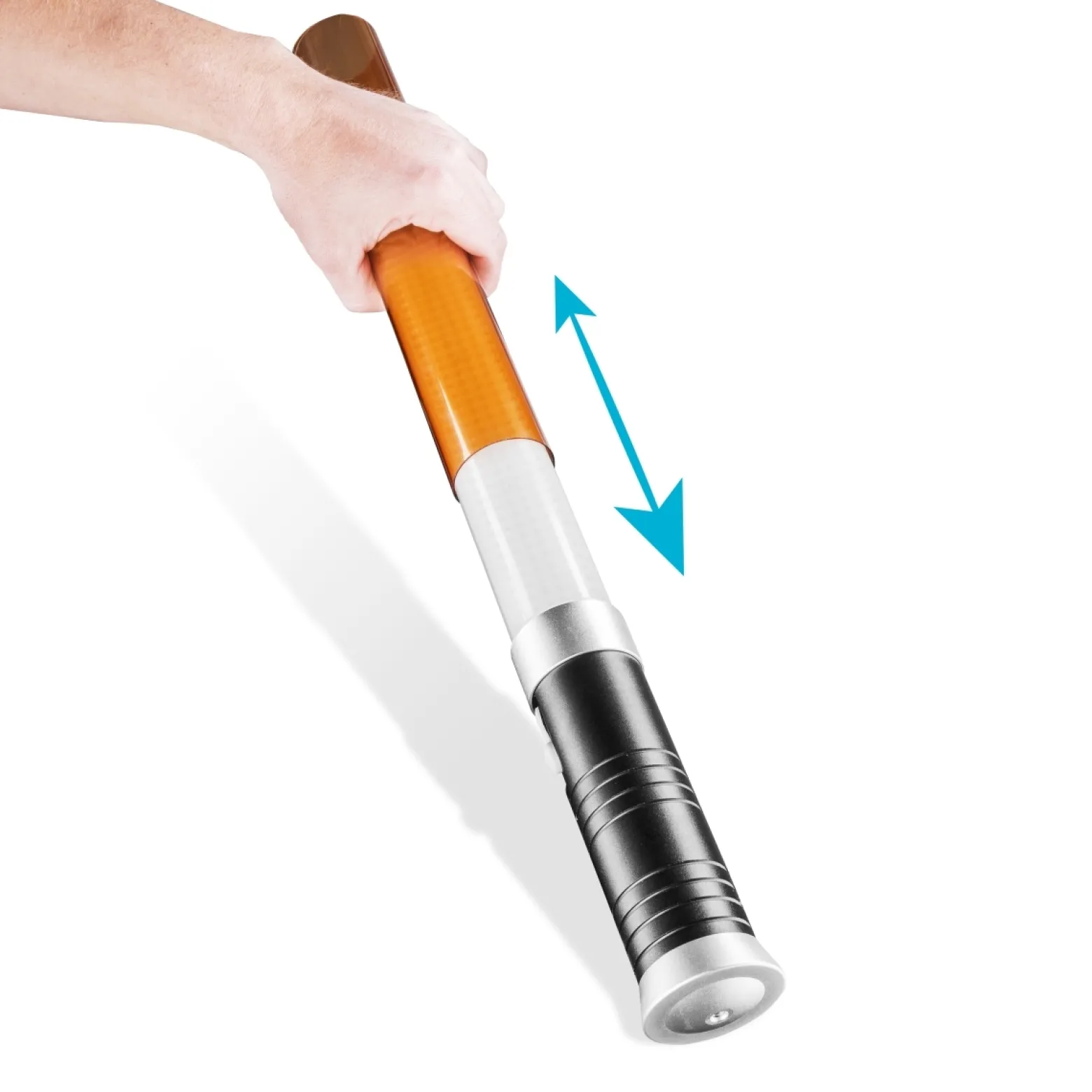 Walimex pro Ice Sword 300 Plus LED Stableuchte, Leuchtstab mit variabler Farbtemperatur, Videoleuchte mit Fernbedienung, Studiolicht für Freihandnutzung oder Stativ