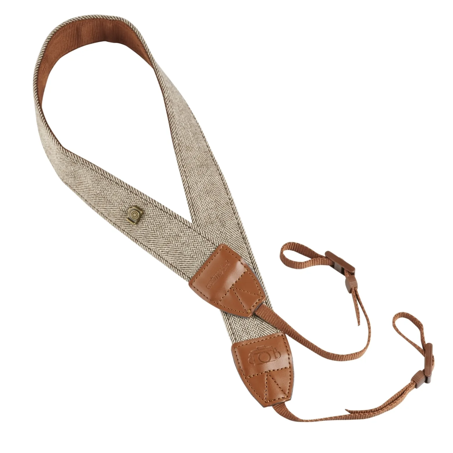 Walimex pro Kameragurt David 40 mm breit und 146 cm lang für hohen Tragekomfort, trendiges Design, geeignet für alle Kameraarten