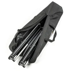 Walimex pro Lampenstativ Set mit Tasche, 3 verschiedene Lichtstative plus Transporttasche bis max. 256 cm Höhe, Blitzstativ belastbar max. 6 kg für Studio und Outdoor