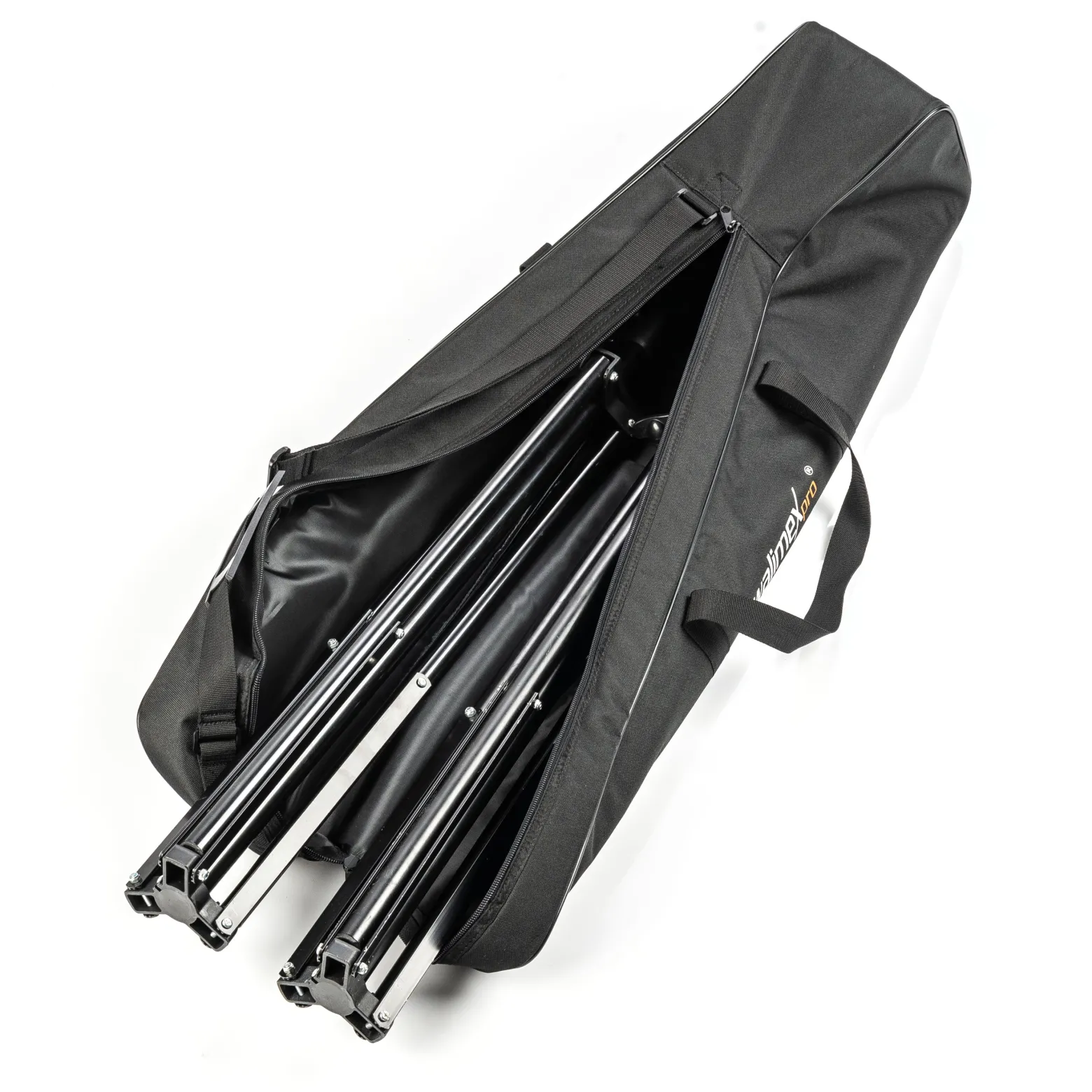 Walimex pro Lampenstativ Set mit Tasche, 3 verschiedene Lichtstative plus Transporttasche bis max. 256 cm Höhe, Blitzstativ belastbar max. 6 kg für Studio und Outdoor