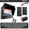 Walimex pro LCD Monitor Director II - Professioneller Video Screen - 24,6 cm / 9,7 Zoll / 1920 x 1080 Pixel, Full HD, 8-fach Zoom, HDMI Out - für Video DSLR Kamera