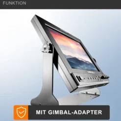 Walimex pro LCD Monitor Director II - Professioneller Video Screen - 24,6 cm / 9,7 Zoll / 1920 x 1080 Pixel, Full HD, 8-fach Zoom, HDMI Out - für Video DSLR Kamera