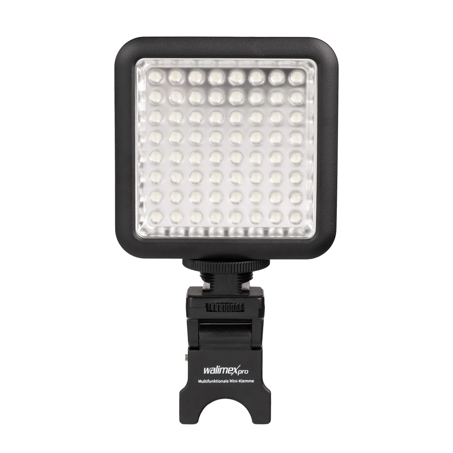 Walimex pro LED Leuchte 64 mit Mini-Klemme