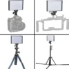 Walimex pro LED Niova 150 Bi Color Videoleuchte inkl. Akku, On-Camera Fotolampe 15 W, Videolicht mit einstellbarer Farbtemperatur 3200-566 K, Studiolicht dimmbar