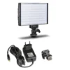 Walimex pro LED Niova 150 Bi Color Videoleuchte inkl. Netzteil, On-Camera Fotolampe 15 W, Videolicht mit einstellbarer Farbtemperatur 3200-566 K, Studiolicht dimmbar