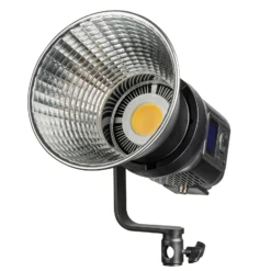Walimex pro LED Niova Compact 120 W Bi-Color Videoleuchte, Videolicht mit Bowens-Anschluss, Studiolicht mit COB LED-Technologie, Leuchtstärke verstellbar von 10-100%