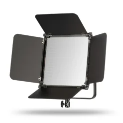 Walimex pro LED Niova 100-F Pro 100 W Bi-Color Flächenleuchte, dimmbare Videoleuchte, Studioleuchte mit weichem Licht, Fotolicht mit Fernbedienung