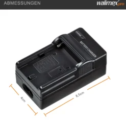 Walimex pro LED Niova 900 Plus Bi Color mit Lampenstativ & NP-F Akku, dimmbare Flächenleuchte, Lampenständer mit Federdämpfung, Studioleuchte mit Fernbedienung
