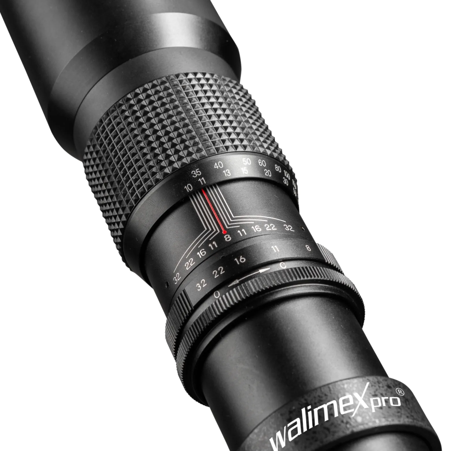 Walimex pro 500/8,0 Linsen Objektiv kompatibel mit Nikon F, DSLR-Objektiv für Vollformat und APSC, Teleobjektiv mit eingebauter Irisblende, hochwertiges Kameraobjektiv