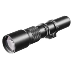 Walimex pro 500/8,0 Linsen Objektiv kompatibel mit Nikon Z, DSLR-Objektiv für Vollformat und APSC, Teleobjektiv mit eingebauter Irisblende, hochwertiges Kameraobjektiv
