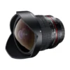 Walimex pro 8 mm Fisheye II Objektiv kompatibel mit Canon EF-S, Fish Eye Kameraobjektiv mit 167° Bildwinkel, Fischaugenobjektiv für APS-C Sensor, Weitwinkelobjektiv mit manueller Scharfeinstellung