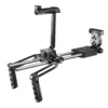 Walimex pro Mutabilis Rods - 400 mm lang / Ø 15 mm - aus Edelstahl - für Rig System Foto Kamera Zubehör Atelier Studio Set