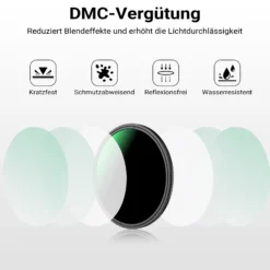 Walimex pro ND2-ND400 Fader Slim Super DMC 62 mm