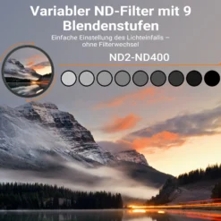 Walimex pro ND2-ND400 Fader Slim Super DMC 62 mm