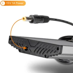 Walimex pro Netzteil für LED Niova 150 - 72 x 65 x 40 mm - 15 V / 1 A DC - mit 4 m Kabel u. Eurostecker - für Studio Beleuchtung Fotolampe Videolicht