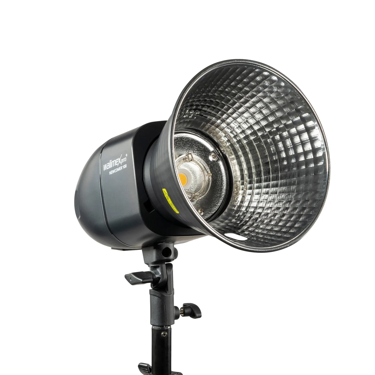 Walimex pro Newcomer 100 II Studioblitz, LED Studiolicht mit Funk, Studiolampe mit hoher Lichtleistung, Studio Blitz mit Überhitzungsschutz ideal für Fotostudio