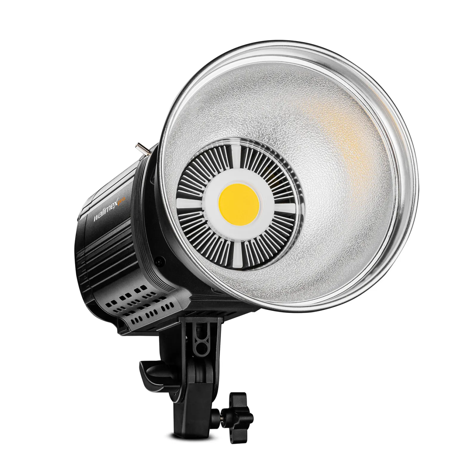 Walimex pro Niova Plus Daylight, dimmbare LED Videoleuchte 100 W, Videolicht mit Bowens-Reflektor & Soft Diffusor, Studiolicht mit COB-LED-Technologie