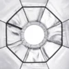 Walimex pro Octagon Softbox Ø 140 cm - Lichtformer mit Diffusoren, Grid und Tasche - für Beautyfotografie, Porträt, Glamour