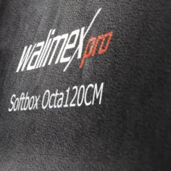 Walimex pro Octagon Softbox Plus Orange Line 120 cm - 900 x 1200 x 1200 mm - mit golden-silbernem Einsatz - schwarz-weiß - Fotografie Zubehör Studio Outdoor People Porträt