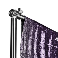 Walimex pro Paillettenhintergrund 1,3x2m rosa