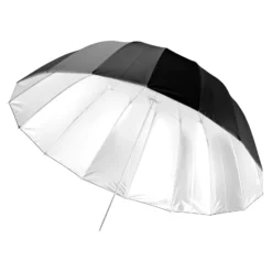 Walimex pro Parabol Reflexschirm schwarz/ weiß Ø 105 cm für weiches Licht