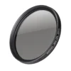 Walimex pro Polfilter zirkular slim 52 mm, Polarisationsfilter inkl. Schutzhülle, CPL Filter mit Metallfassung, Kamera Pol Filter für professionelle Aufnahmen
