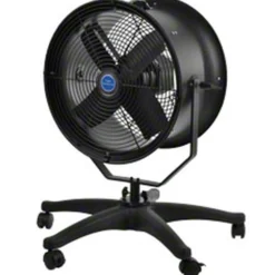 Walimex pro Rollstativ für Windmaschine höhenverstellbar 70-110 cm, Lampenstativ mit 12 kg Traglast, mit 5/8 Zoll Spigot, fünf Rollen und Feststellbremse