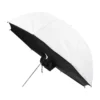 Walimex pro Schirmsoftbox Durchlicht Ø 109 cm, Softbox mit weißer Reflexschicht ideal für Porträt- und Produktfotografie, Lichtformer für Studioblitz inkl. Transporttasche