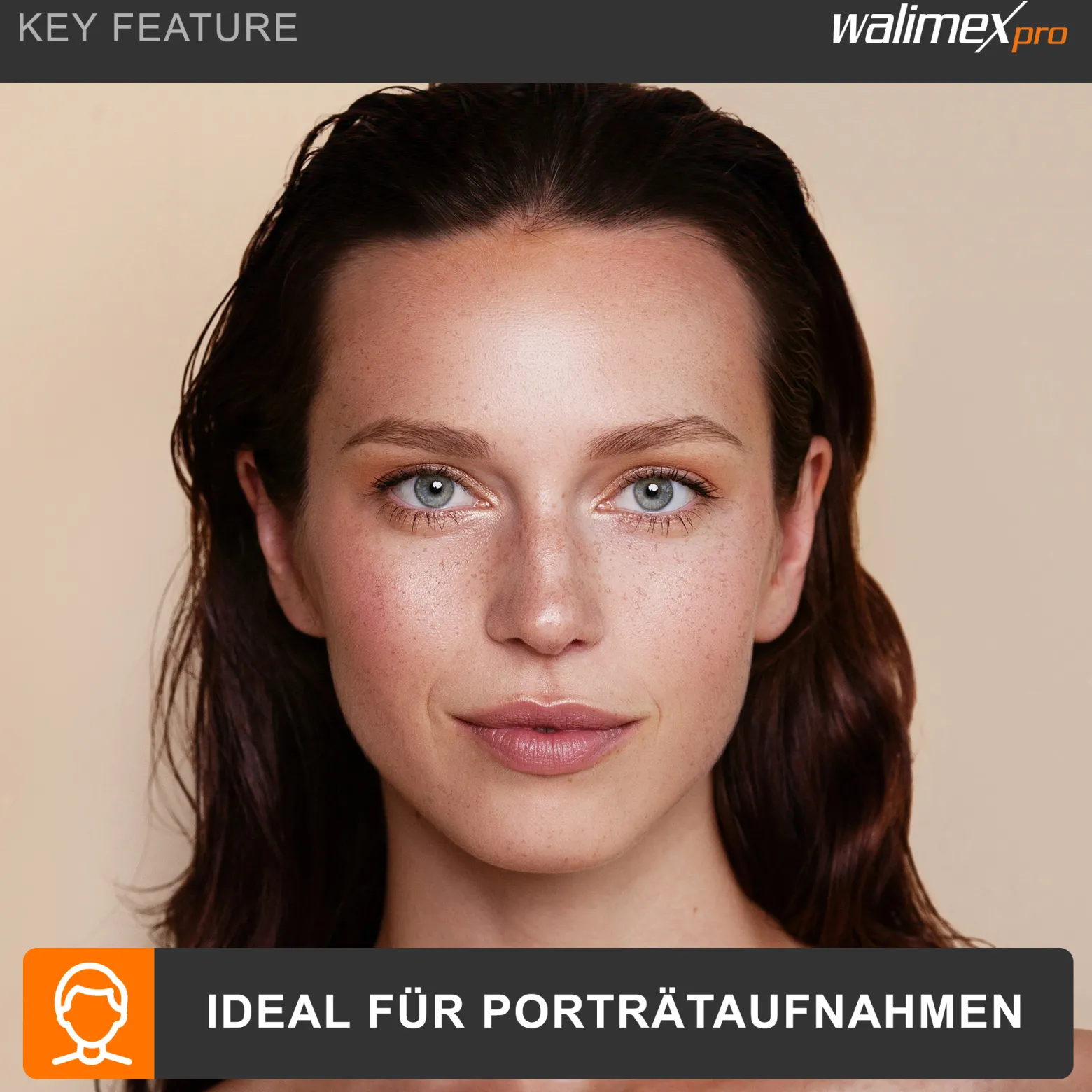 Walimex pro Schirmsoftbox Durchlicht Ø 109 cm, Softbox mit weißer Reflexschicht ideal für Porträt- und Produktfotografie, Lichtformer für Studioblitz inkl. Transporttasche