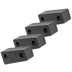 Walimex pro Set 4x Schaumstoff-Schulterpolster - 105 x 40 x 50 mm - 15 mm Rod Support, 60 mm Rodabstand - kompatibel mit Aptaris und Mutabilis Rig Cage