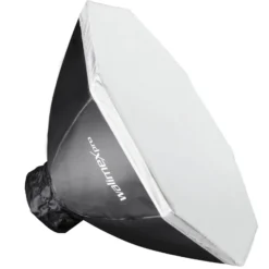 Walimex pro Softbox für Daylight 1260 Ø 80 cm Oktagon-Lichtformer für gleichmäßiges Dauerlicht und natürliches Augenlicht