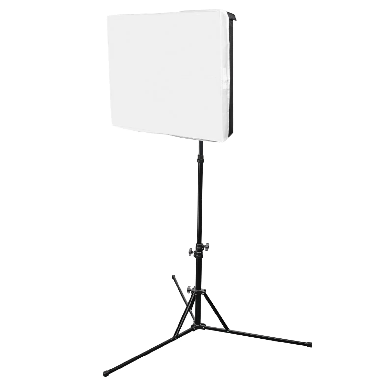 Walimex pro Softbox für Flex LED 1000 Bi Color Leuchte, hochwertige Soft Box 65 x 50 x 10 cm mit Frontdiffusor, leichter Aufbau ideal für Fotostudio