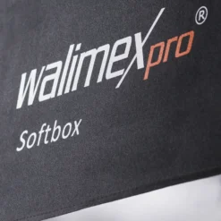 Walimex pro Softbox II Striplight 25 x 150 cm, Lichtformer 360° drehbar, schneller Aufbau, ideal für Akzent- & Aktfotografie, inkl. Diffusoren & Transporttasche