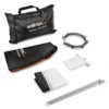 Walimex pro Softbox Orange Line 40x40, um 360° drehbar, einfacher Aufbau, inkl. Diffusoren und Tasche, ideal für Produkt- und Peoplefotografie - schwarz-weiß - inkl. Adapters für Aurora/Bowens