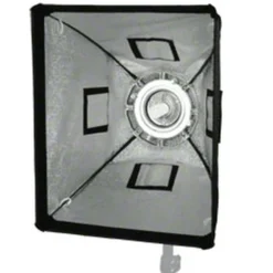 Walimex pro Softbox PLUS 40 x 50 cm - 360° drehbar, schneller Aufbau, inkl. Diffusoren, Grid & Transporttasche - passend für Produkt-, Beauty- & Peoplefotografie