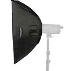 Walimex pro Softbox PLUS 60 x 80 cm - 360° drehbar, schneller Aufbau, inkl. Diffusoren, Grid & Transporttasche - passend für Produkt-, Beauty- & Peoplefotografie