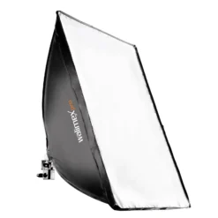 Walimex pro Softbox 40 x 60 cm mit 35 W Daylight LED, Studioleuchte 5000 K Tageslicht, Soft Box neigbar um ca. 135°, inkl. Diffusor ideal für Fotostudio