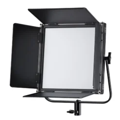 Walimex pro Soft LED 520 Brightlight Bi-Color Set LED Flächenleuchte 40 W dimmbar 3200–5600 K inkl. 2 NP-F 960 Akkus Ladegerät und Transporttasche für Foto und Video