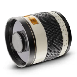 Walimex pro Spiegel Objektiv 800/8,0 DSLR kompatibel mit Nikon Z – Länge 131mm – für 800mm Brennweite – Vollformat/APS-C Sensor – für Reise Natur Tiere – K-Mount T2-Adapter – 3,5m Naheinstellgrenze