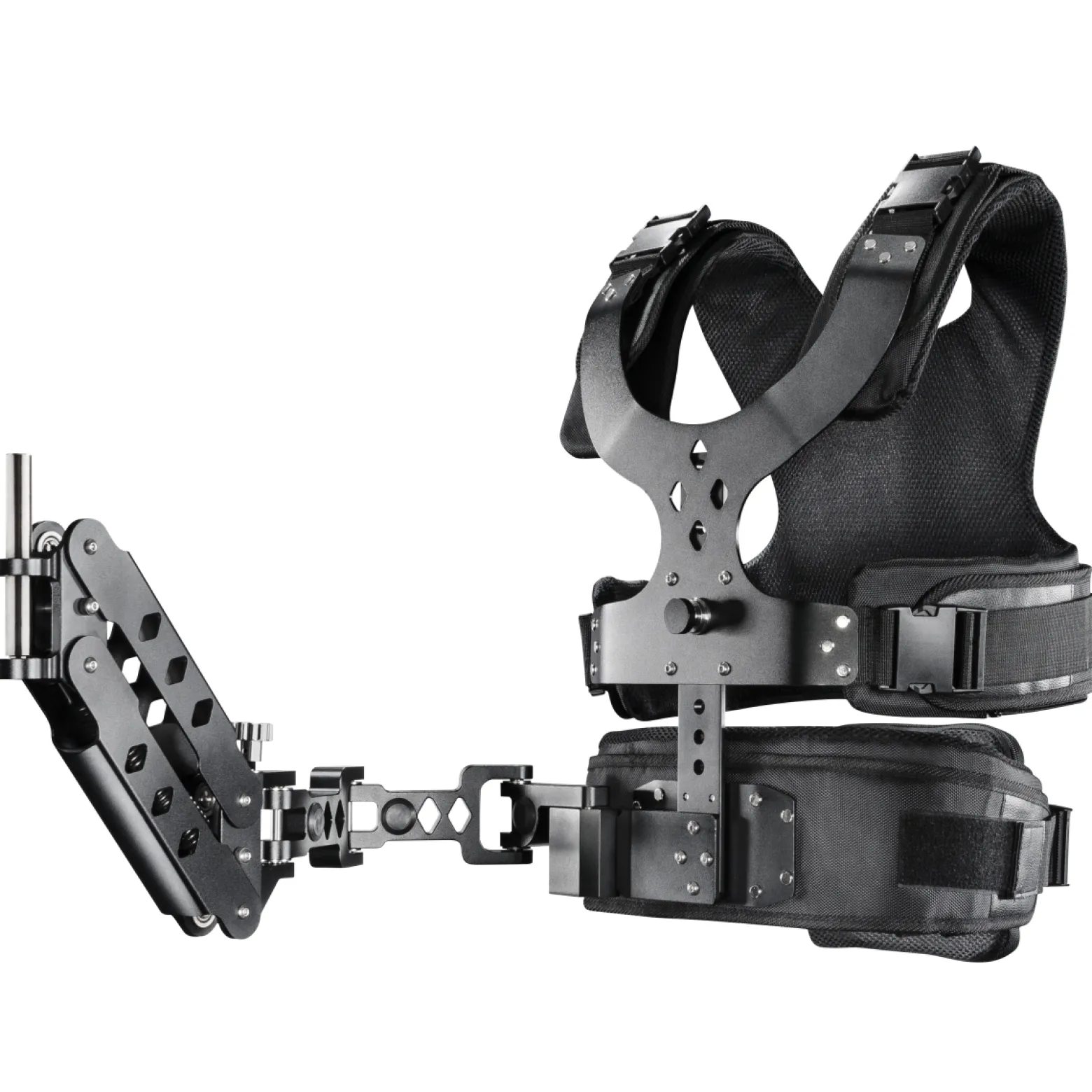 Walimex pro StabyBalance Set, Weste und Federarm für Schwebestativ bis 4 kg, Stativ Zubehör für professionelle Videografie, Videofilm