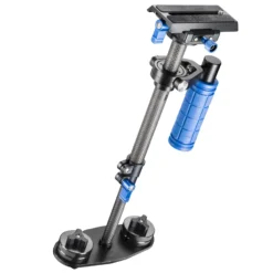 Walimex pro StabyPod XS Schwebestativ 40 cm Aluminium und Carbon Steadycam zur Stabilisierung von DSLR-Kameras
