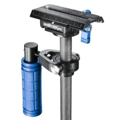 Walimex pro StabyPod XS Schwebestativ 40 cm Aluminium und Carbon Steadycam zur Stabilisierung von DSLR-Kameras