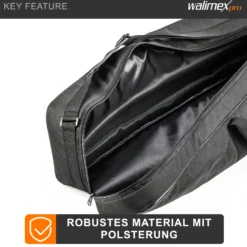 Walimex pro Stativtasche 98 cm für Max. 4 Studiostative bis 96 cm - Tragetasche mit Schultergurt, Praktisch und komfortabel, dicke Polsterung, außen: 98 x 18 x 16 cm, Innen 96 x 17 x 14 cm