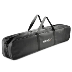 Walimex pro Stativtasche 98 cm für Max. 4 Studiostative bis 96 cm - Tragetasche mit Schultergurt, Praktisch und komfortabel, dicke Polsterung, außen: 98 x 18 x 16 cm, Innen 96 x 17 x 14 cm