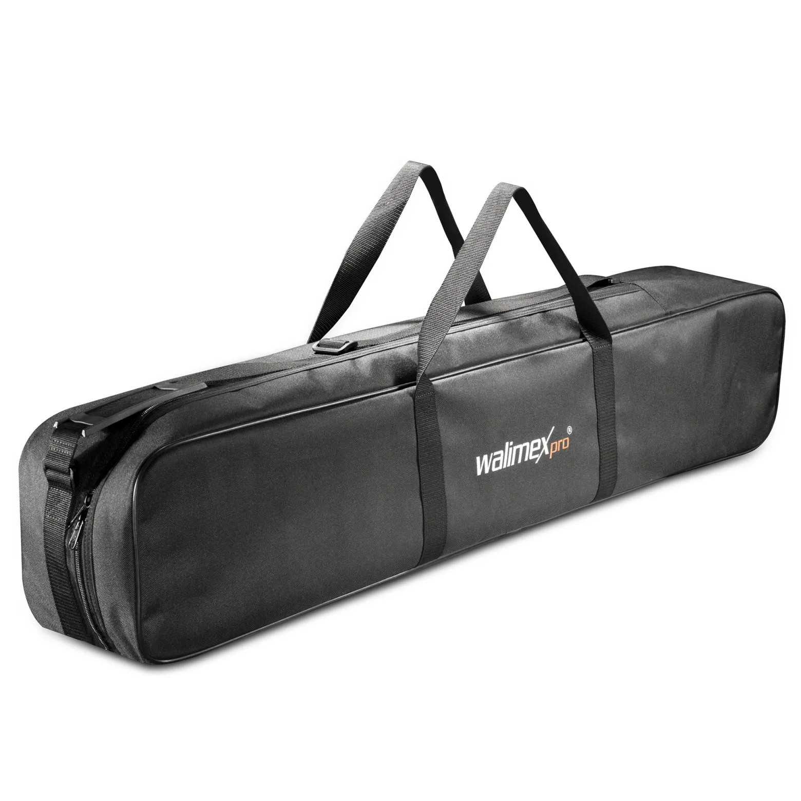 Walimex pro Stativtasche 98 cm für Max. 4 Studiostative bis 96 cm - Tragetasche mit Schultergurt, Praktisch und komfortabel, dicke Polsterung, außen: 98 x 18 x 16 cm, Innen 96 x 17 x 14 cm