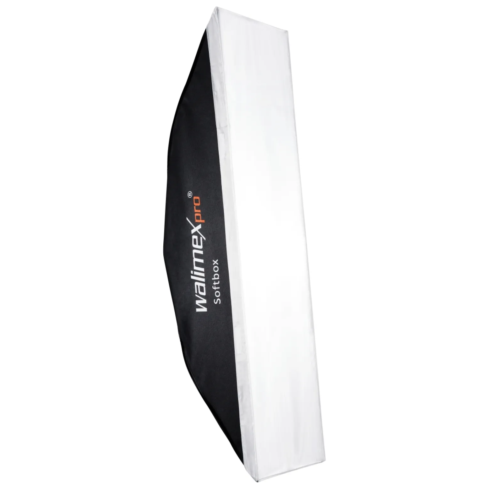 Walimex pro Striplight 300 x 1200 x 400 mm, Lichtformer um 360° drehbar, einfacher Aufbau, inkl. Diffusoren und Tasche, ideal für Produkt- und Peoplefotografie