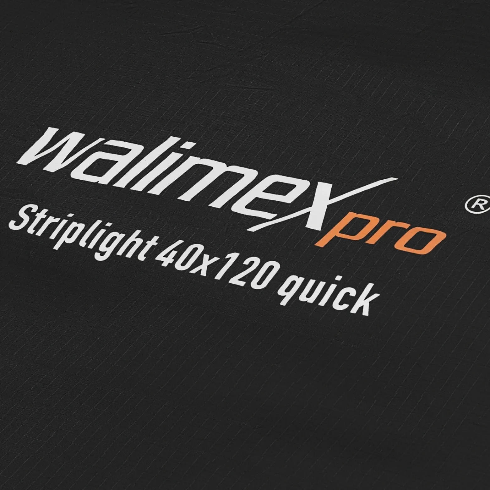 Walimex pro Studio Line Striplight Softbox 40 x 120 cm, Soft Box inkl. Diffusor, Lichtformer 360° drehbar, faltbar, schneller Aufbau, für Studioblitz oder Studioleuchte